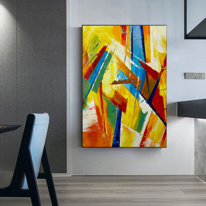 Colorful Geometric Abstract