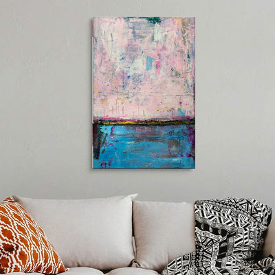 Pinky Bluey Abstract