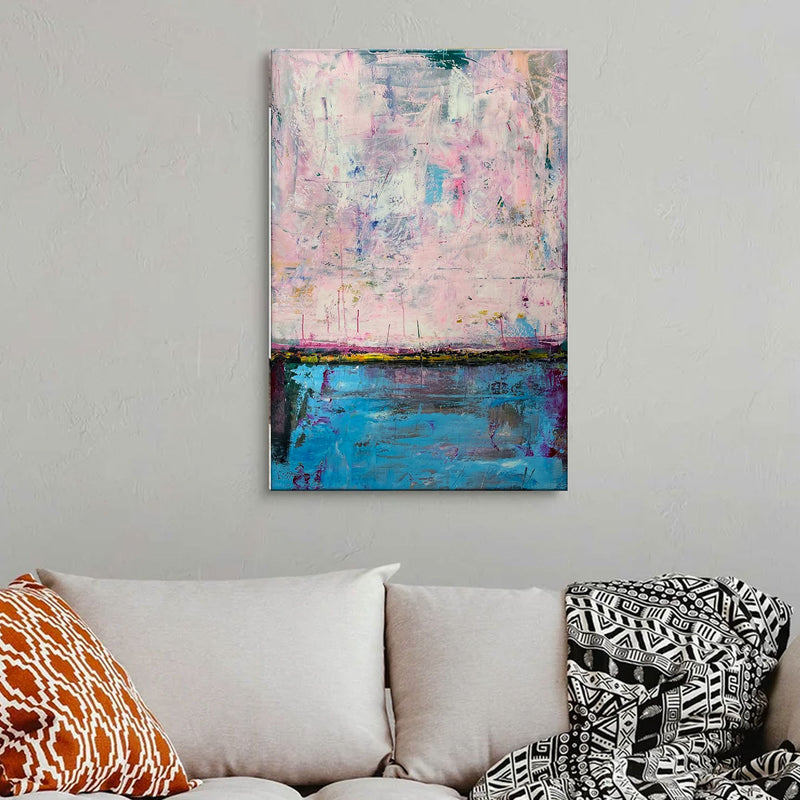 Pinky Bluey Abstract