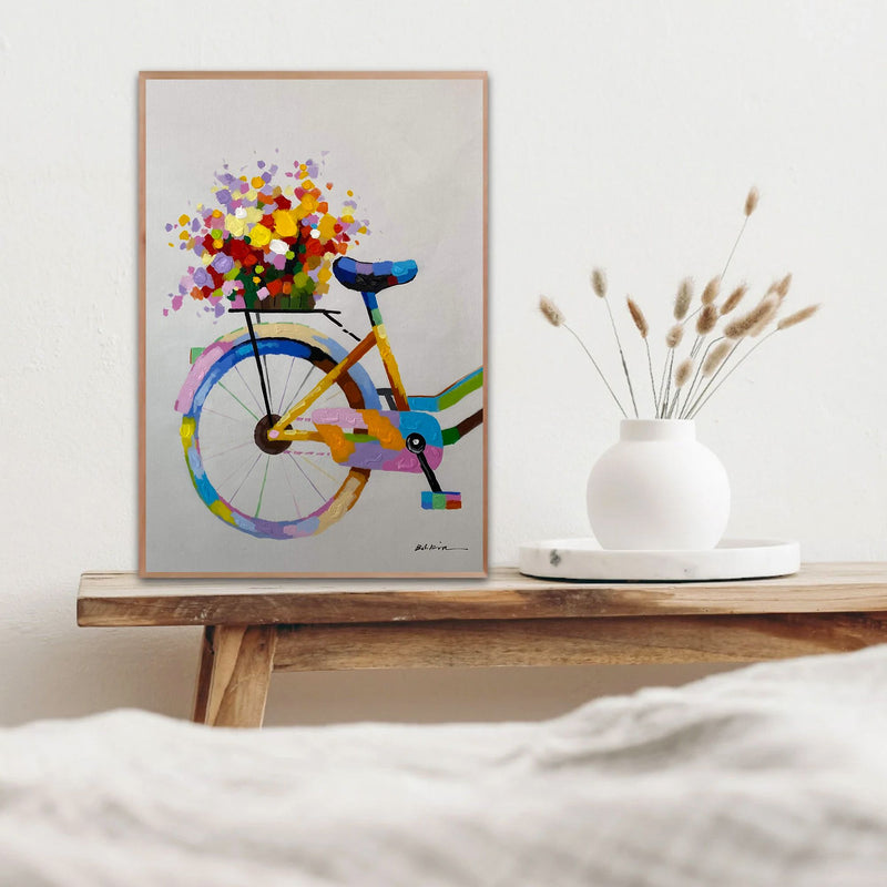Bike with Flowers