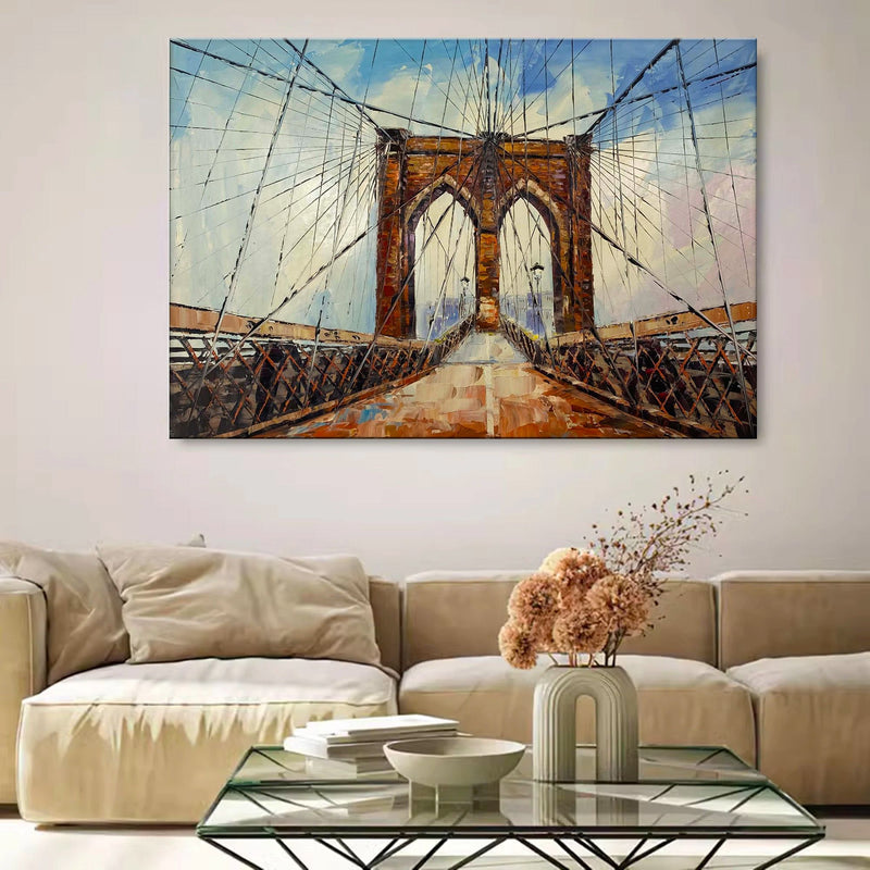 Brooklyn Bridge.