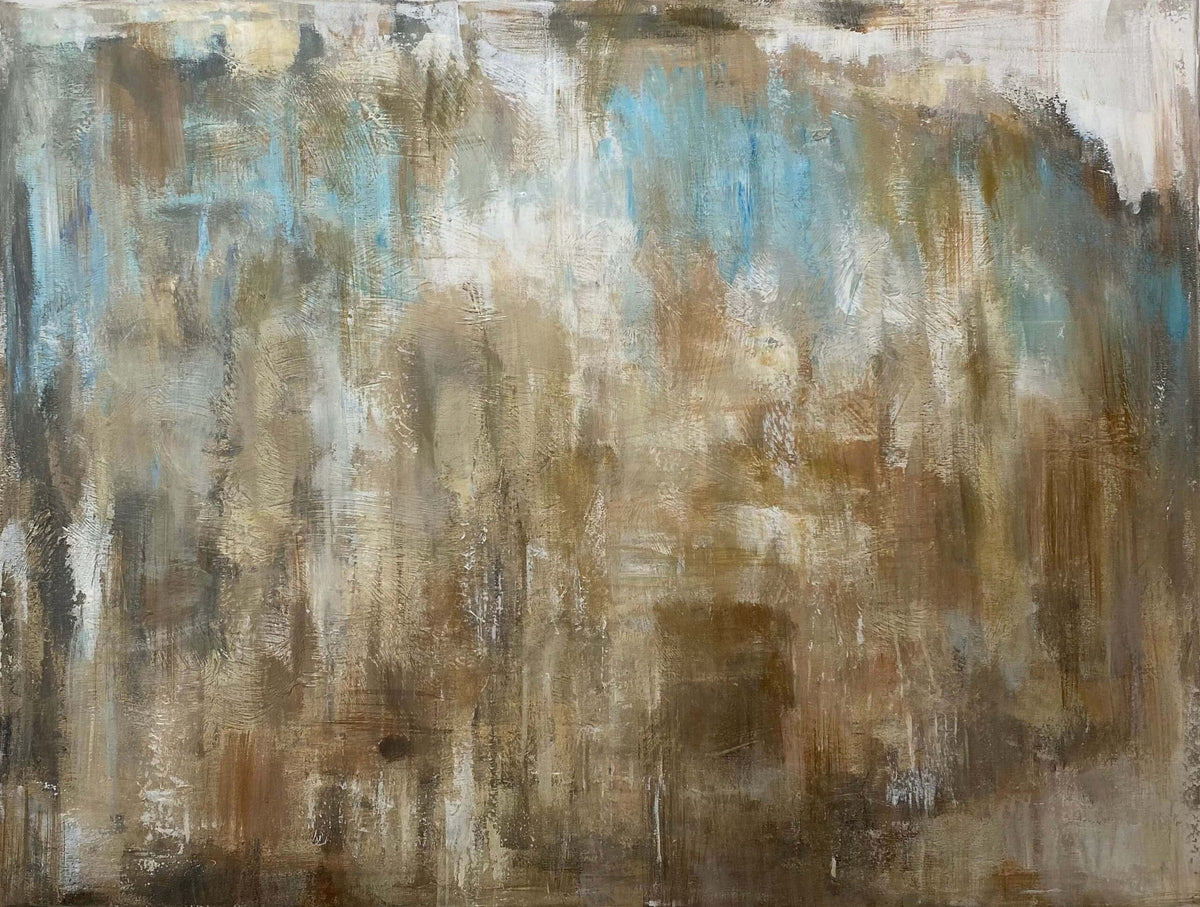 Blue And Grey Abstract #4