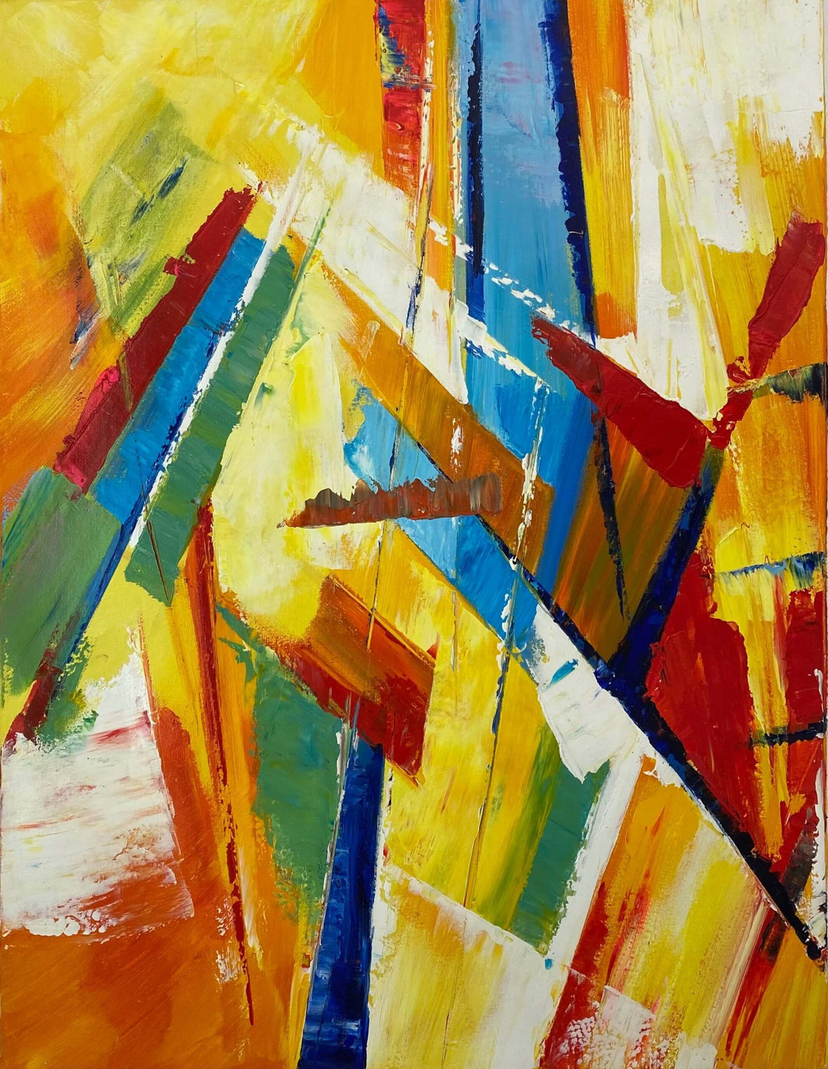 Colorful Geometric Abstract