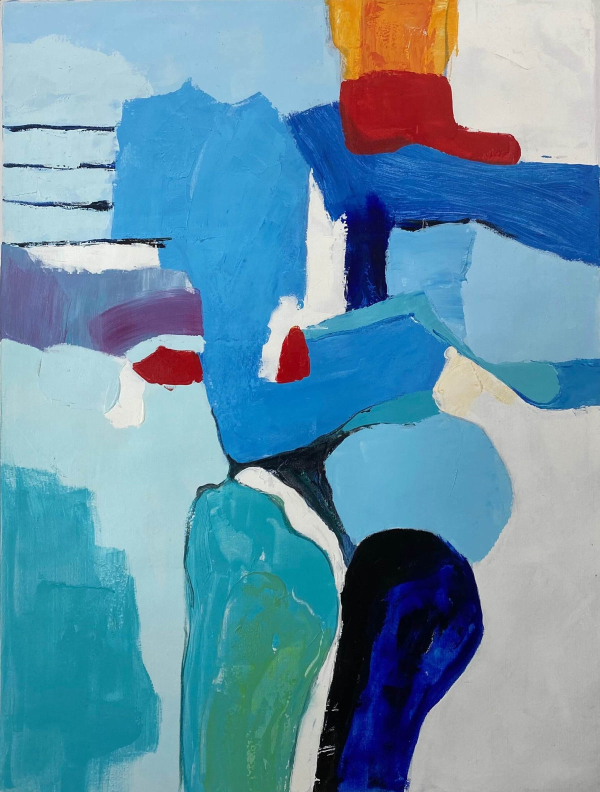 Blue Shapes