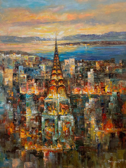 Aerial Chrysler Building