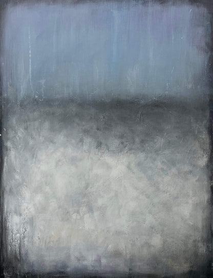 Blue And Grey Abstract