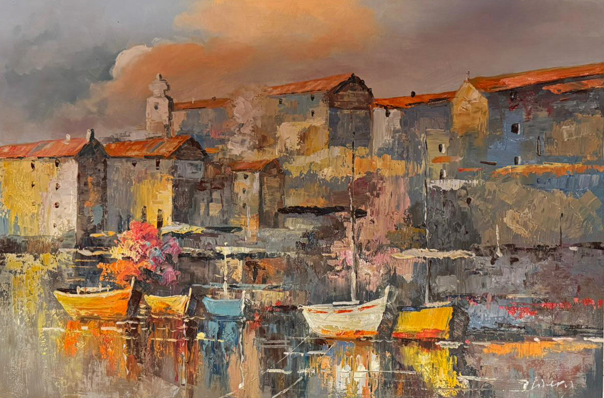 Sunset by the Harbor